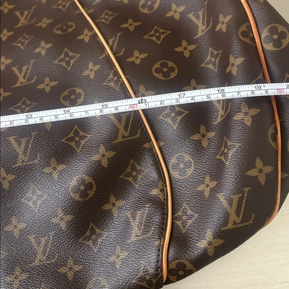 Louis Vuitton Tan and Brown Monogram Hobo Bag - Picture 10 of 12